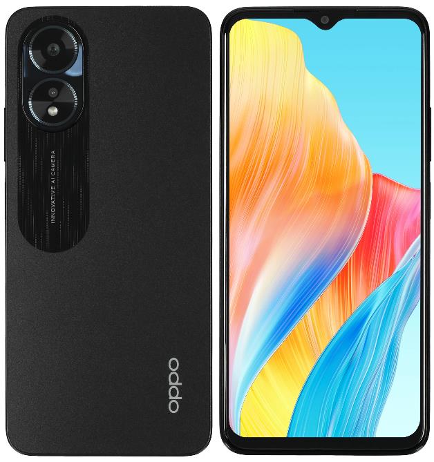 Изображение Смартфон OPPO A38 (128 Гб/4 Гб) черный