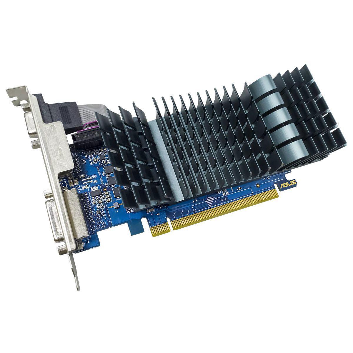 Изображение Видеокарта Asus Nvidia Geforce GT 710 2Gb 1 Гб (NVIDIA GeForce GT 710, GDDR5)/(90YV0ALA-M0NA00)