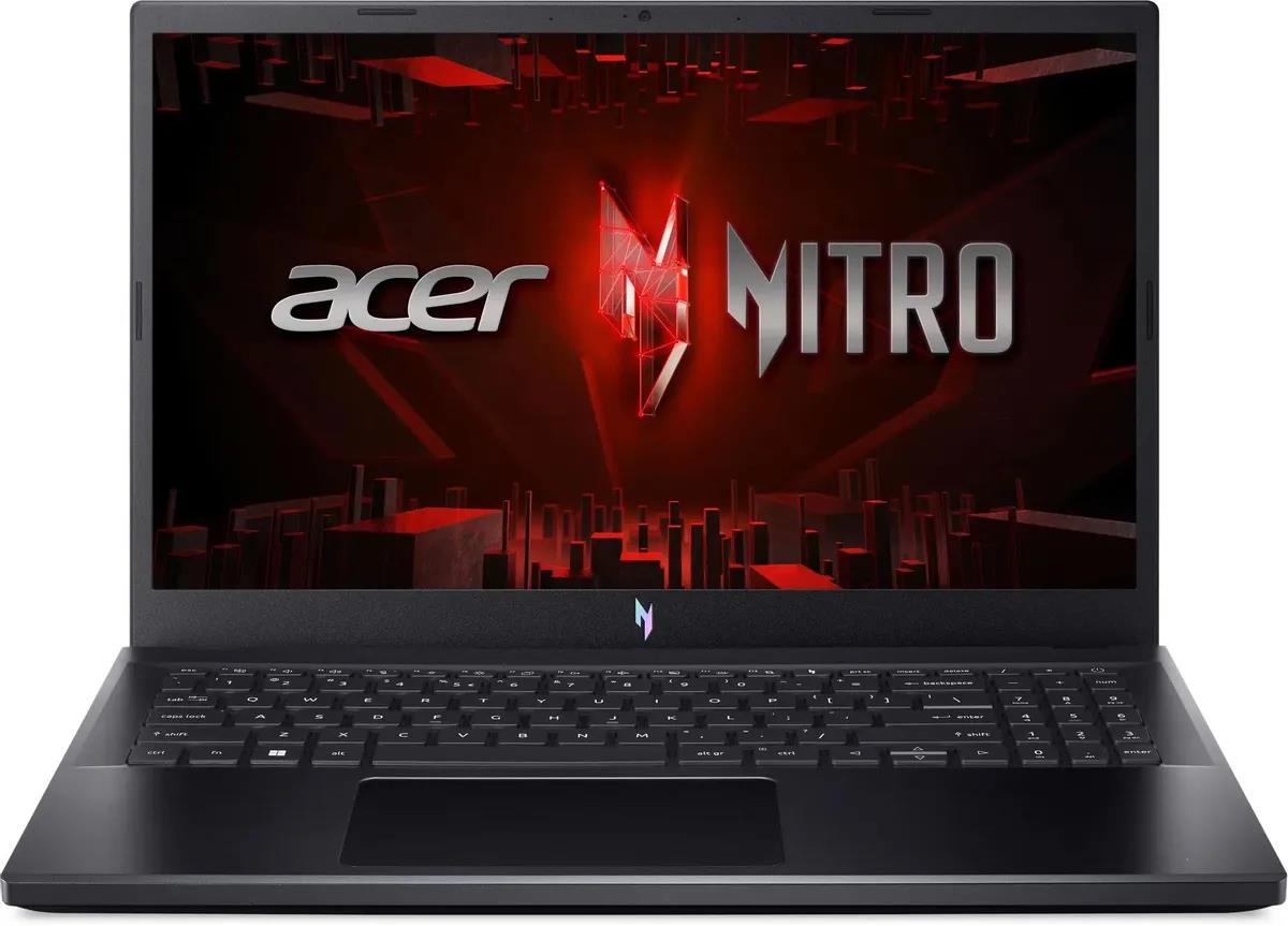 Изображение Ноутбук Acer Nitro V 15 ANV15-51-593U (Intel 13420H 2100 МГц/ SSD 512 ГБ  /RAM 16 ГБ/ 15.6" 1920x1080/VGA дискретная/ Без ОС) (NH.QNBER.003)