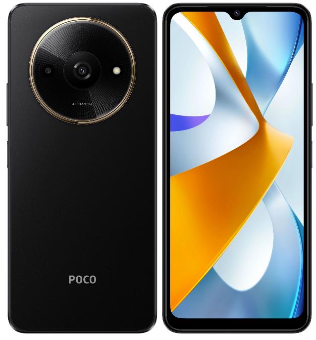 Изображение Смартфон Xiaomi Poco C61 (128 Гб/4 Гб) черный