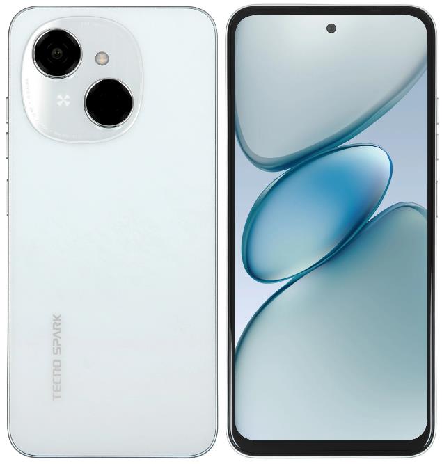 Изображение Смартфон TECNO Spark Go 1 (64 Гб/4 Гб) белый