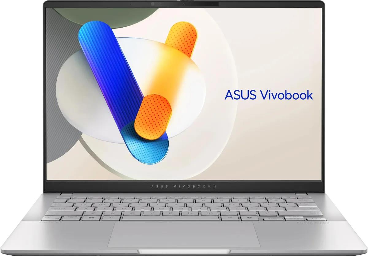 Изображение Ноутбук Asus VivoBook S14 OLED M5406WA-QD127 (AMD 365 2000 МГц/ SSD 1024 ГБ  /RAM 24 ГБ/ 14" 1920x1200/VGA встроенная/ Без ОС) (90NB14P1-M007L0)