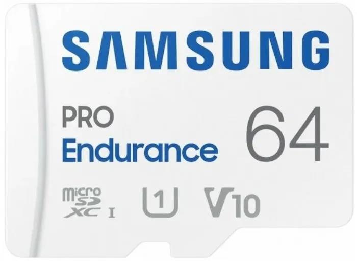 Изображение Карта памяти Samsung MicroSDXC PRO Endurance Class 10 64 Гб адаптер на SD MB-MJ64KA/EU