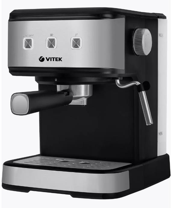 Изображение Кофеварка VITEK VT-8471 Midnight (рожковая//850 Вт )