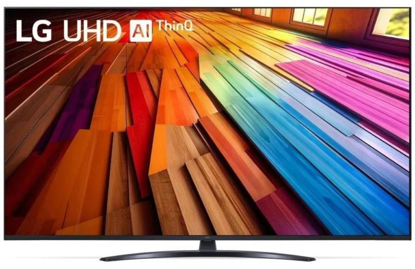 Изображение Телевизор LG 65UT81006LA.ARUG 65" HDR, 4K Ultra HD Smart TV черный