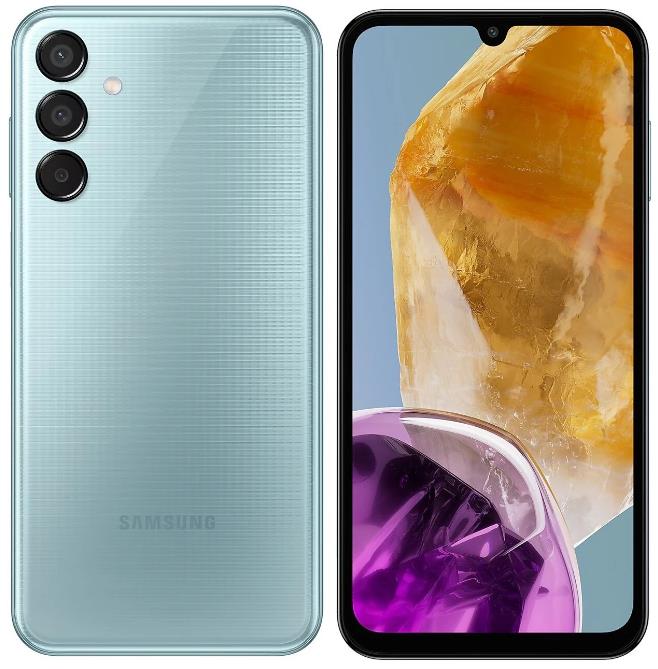 Изображение Смартфон Samsung Galaxy M15 (128 Гб/6 Гб) голубой