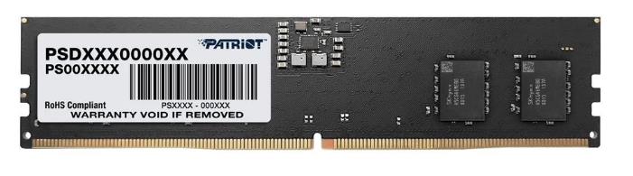 Изображение Оперативная память 8 GB DDR5 Patriot PSD58G520081 (41600 Мб/с, 5200 МГц, CL42)