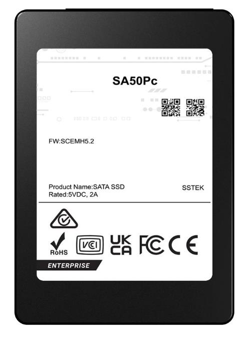 Изображение SSD диск Phison SA50Pc 480 Гб 2.5" (S1201K00480GP02576G00)