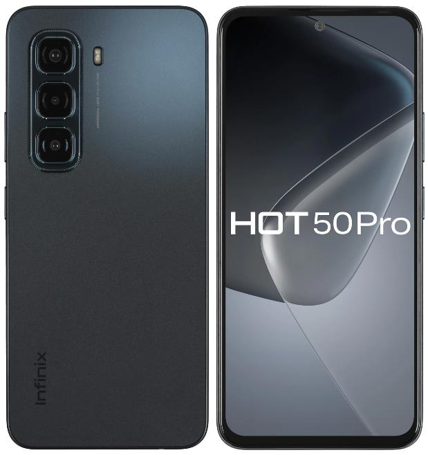 Изображение Смартфон Infinix HOT 50 Pro (256 Гб/8 Гб) черный