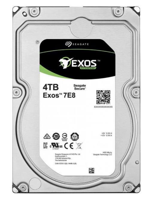 Изображение Жесткий диск 3.5" 4000 ГБ Seagate Exos 7E8, 7200 rpm, 256 МБ