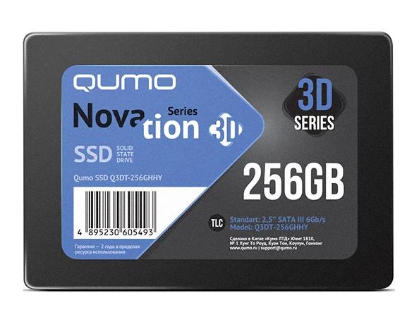 Изображение SSD диск Qumo Novation 3D 256 Гб 2.5" (Q3DT-256GHHY)