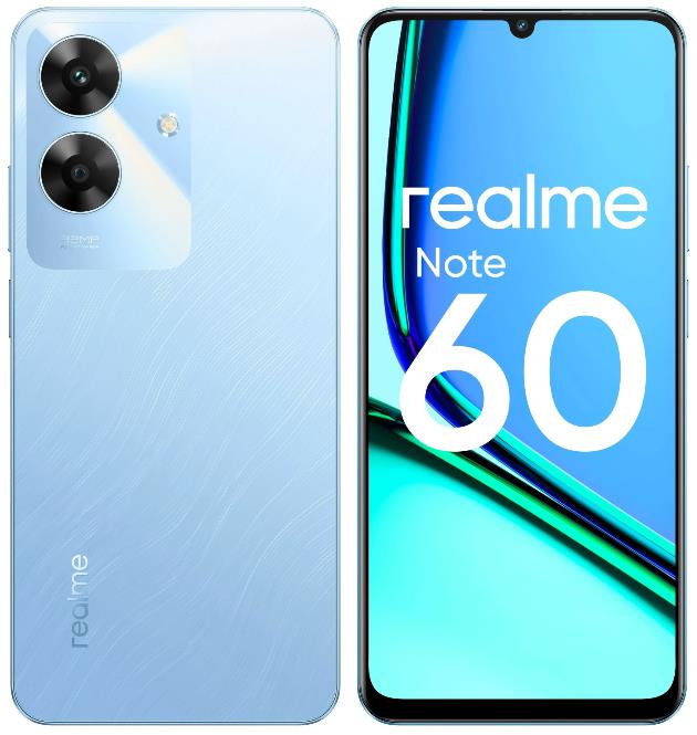 Изображение Смартфон Realme Note 60 (128 Гб/4 Гб) голубой