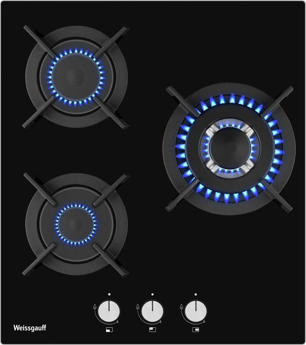 Изображение Варочная панель Weissgauff HG 430 BGV (черный)