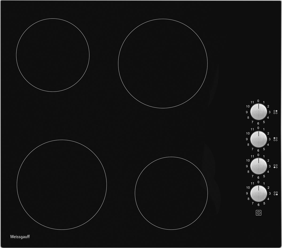 Изображение Варочная панель Weissgauff HV 640 BK (черный)