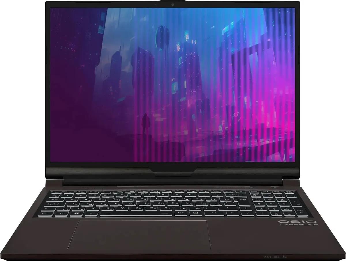 Изображение Ноутбук OSIO CyberLine (Intel 12600H 2700 МГц/ SSD 512 ГБ  /RAM 16 ГБ/ 16" 1920x1200/VGA дискретная/ Без ОС) (C160I-003)