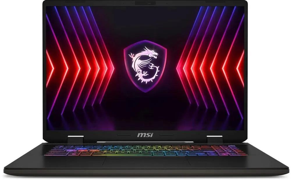 Изображение Ноутбук MSI Sword 17 HX B14VFKG-046XRU (Intel 14900HX 2200 МГц/ SSD 1024 ГБ  /RAM 16 ГБ/ 17" 1920x1200/VGA дискретная/ Без ОС) (9S7-17T214-046)