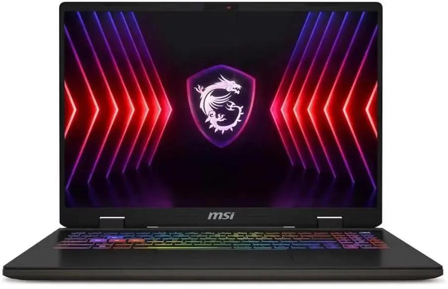 Изображение Ноутбук MSI Sword 16 HX B13VGKG-855XRU (Intel 13700HX 2100 МГц/ SSD 1024 ГБ  /RAM 16 ГБ/ 16" 1920x1200/VGA дискретная/ DOS) (9S7-15P214-855)