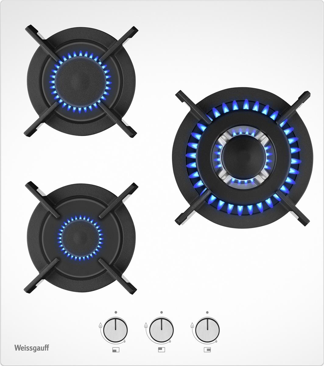 Изображение Варочная панель Weissgauff HG 430 WGV (белый)