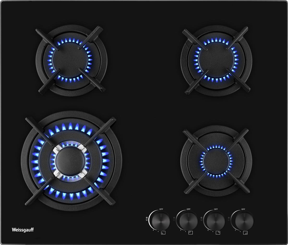 Изображение Варочная панель Weissgauff HGG 640 BGB (черный)