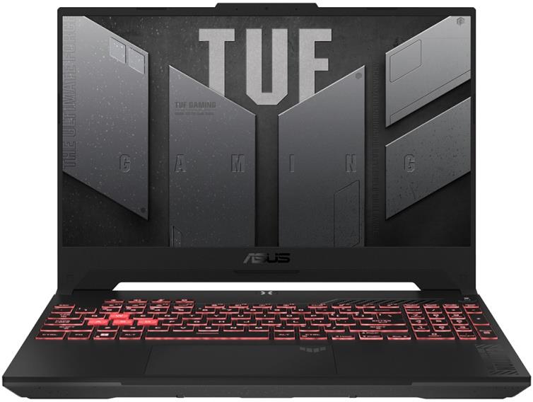 Изображение Ноутбук Asus TUF Gaming F15 FX507ZI4-LP030 (Intel 12700H 2300 МГц/ SSD 512 ГБ  /RAM 16 ГБ/ 15.6" 1920x1080/VGA дискретная/ Без ОС) (90NR0FV7-M001E0)