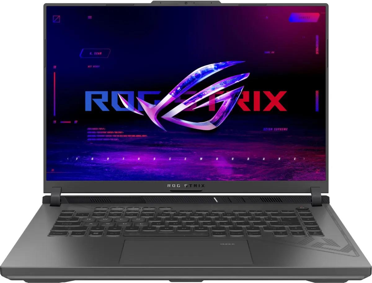 Изображение Ноутбук Asus ROG Strix G16 G614JU-N3441 (Intel 13650HX 2600 МГц/ SSD 512 ГБ  /RAM 16 ГБ/ 16" 1920x1200/VGA дискретная/ Без ОС) (90NR0CC1-M00YL0)