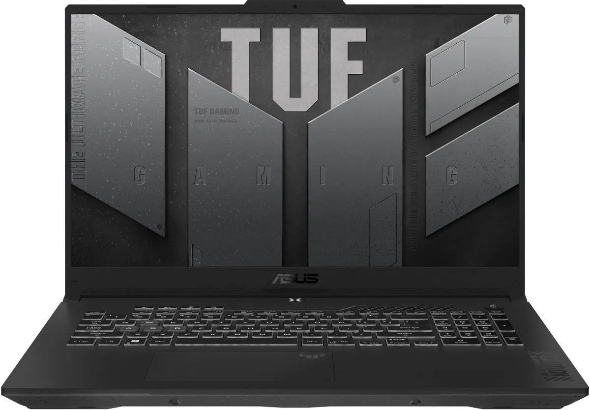 Изображение Ноутбук Asus TUF Gaming A17 FA707NUR-HX013 (AMD 7435HS 3100 МГц/ SSD 512 ГБ  /RAM 16 ГБ/ 17.3" 1920x1080/VGA дискретная/ Без ОС) (90NR0JL5-M000K0)