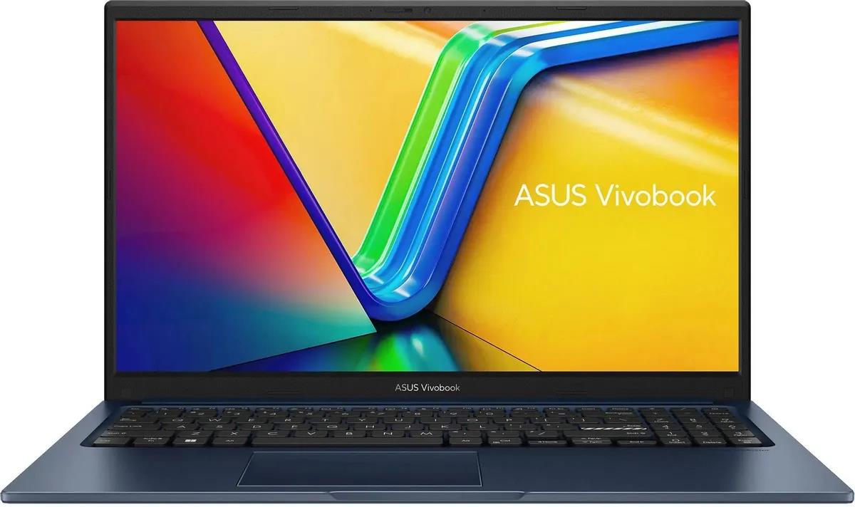 Изображение Ноутбук Asus VivoBook X1504ZA-BQ084 (Intel 1215U 1200 МГц/ SSD 256 ГБ  /RAM 8 ГБ/ 15.6" 1920x1080/VGA встроенная/ Без ОС) (90NB1021-M003H0)