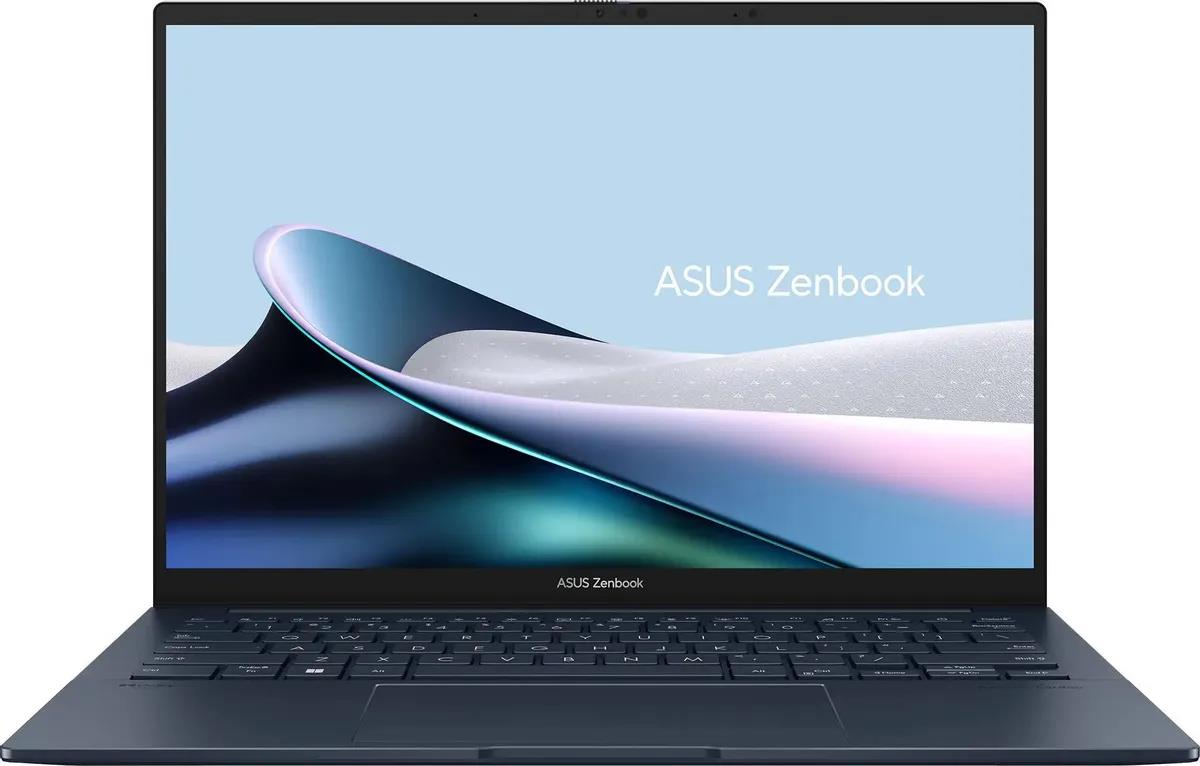 Изображение Ноутбук Asus Zenbook 14 UX3405MA-QD379W (Intel 155H 1400 МГц/ SSD 1024 ГБ  /RAM 16 ГБ/ 14" 1920x1200/VGA встроенная/ Windows 11 Home) (90NB11R1-M00ZU0)