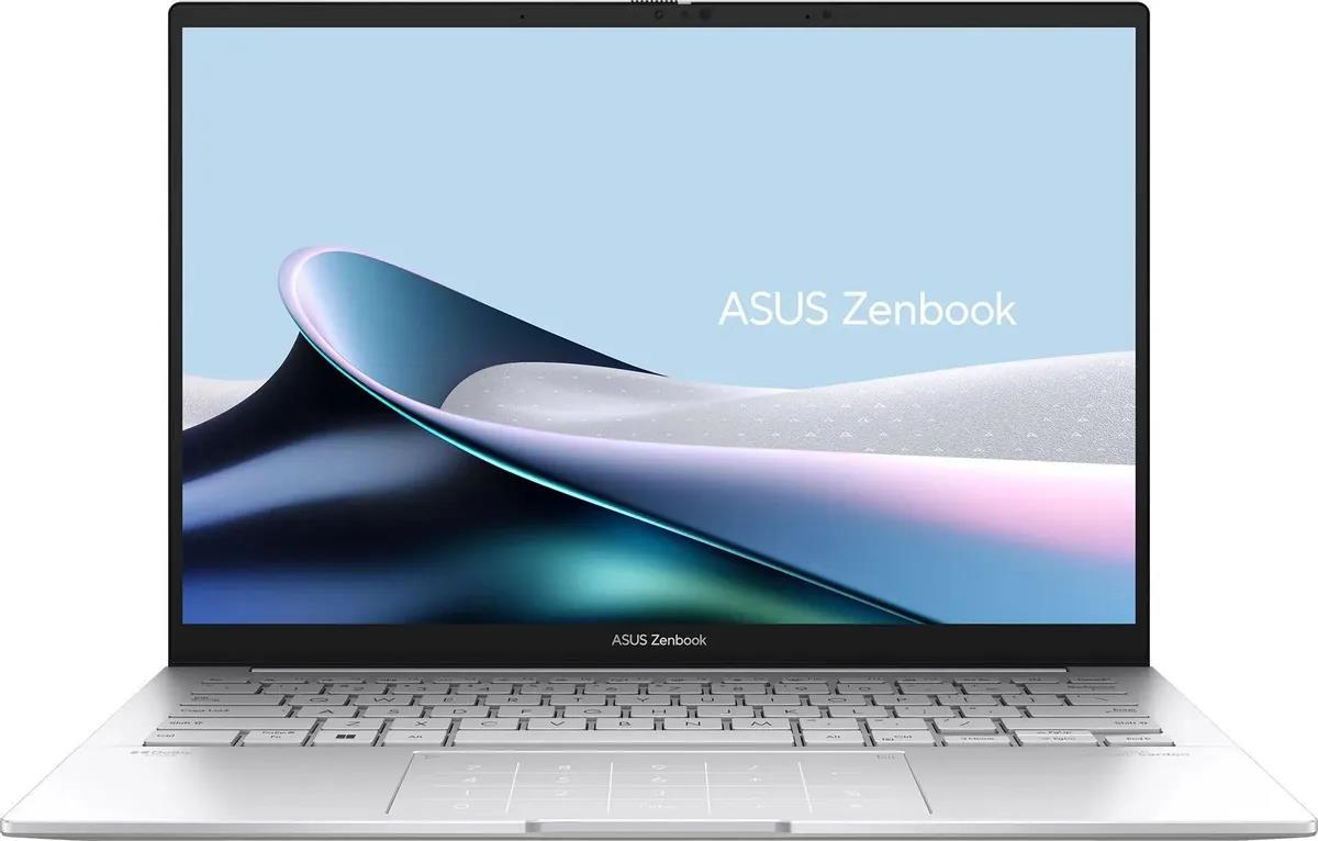 Изображение Ноутбук Asus Zenbook 14 UX3405MA-QD026W (Intel 155H 1400 МГц/ SSD 1024 ГБ  /RAM 16 ГБ/ 14" 1920x1200/VGA встроенная/ Windows 11 Home) (90NB11R2-M00ZV0)