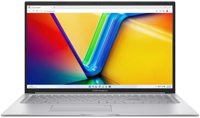 Изображение Ноутбук Asus Vivobook 17 X1704ZA-AU447 (Intel 1215U 1200 МГц/ SSD 1024 ГБ  /RAM 16 ГБ/ 17.3" 1920x1080/VGA встроенная/ DOS) (90NB10F2-M00K70)