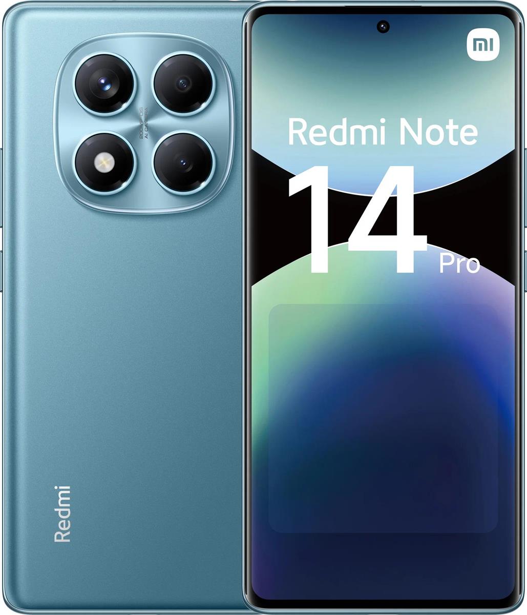 Изображение Смартфон Xiaomi Redmi Note 14 Pro (256 Гб/8 Гб) голубой