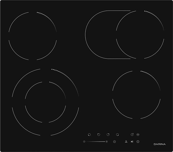 Изображение Варочная панель Дарина 6P E328 B (черный)