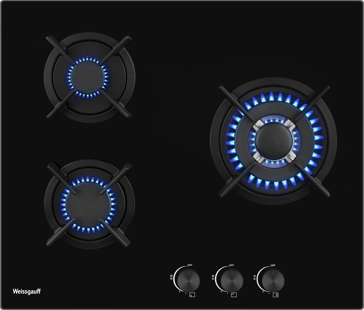 Изображение Варочная панель Weissgauff HGG 631 BG (черный)