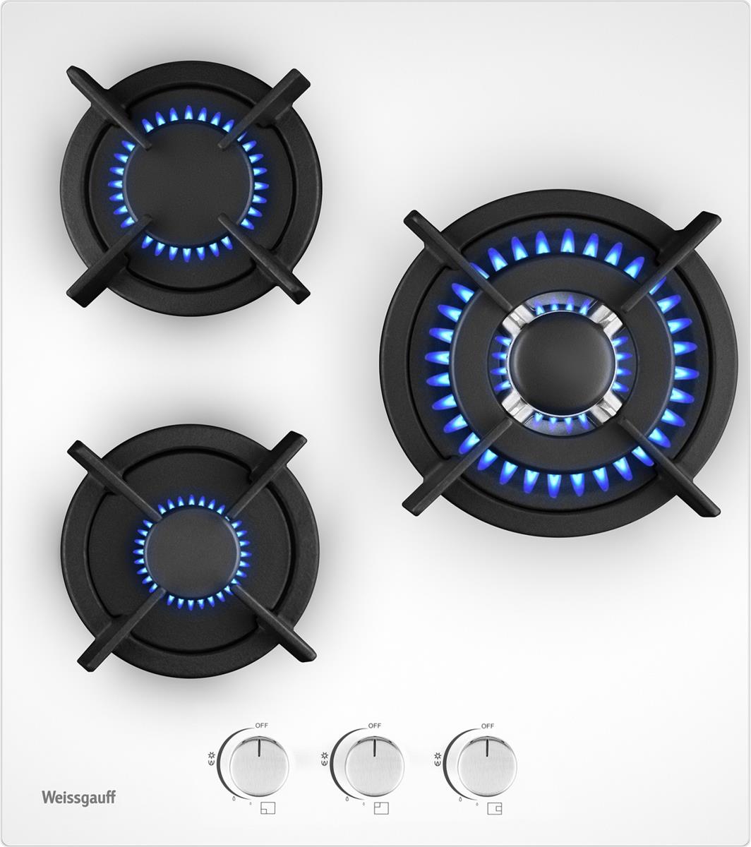 Изображение Варочная панель Weissgauff HG 451 WGH (белый)