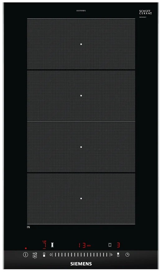 Изображение Варочная панель Siemens EX375FXB1E (черный)