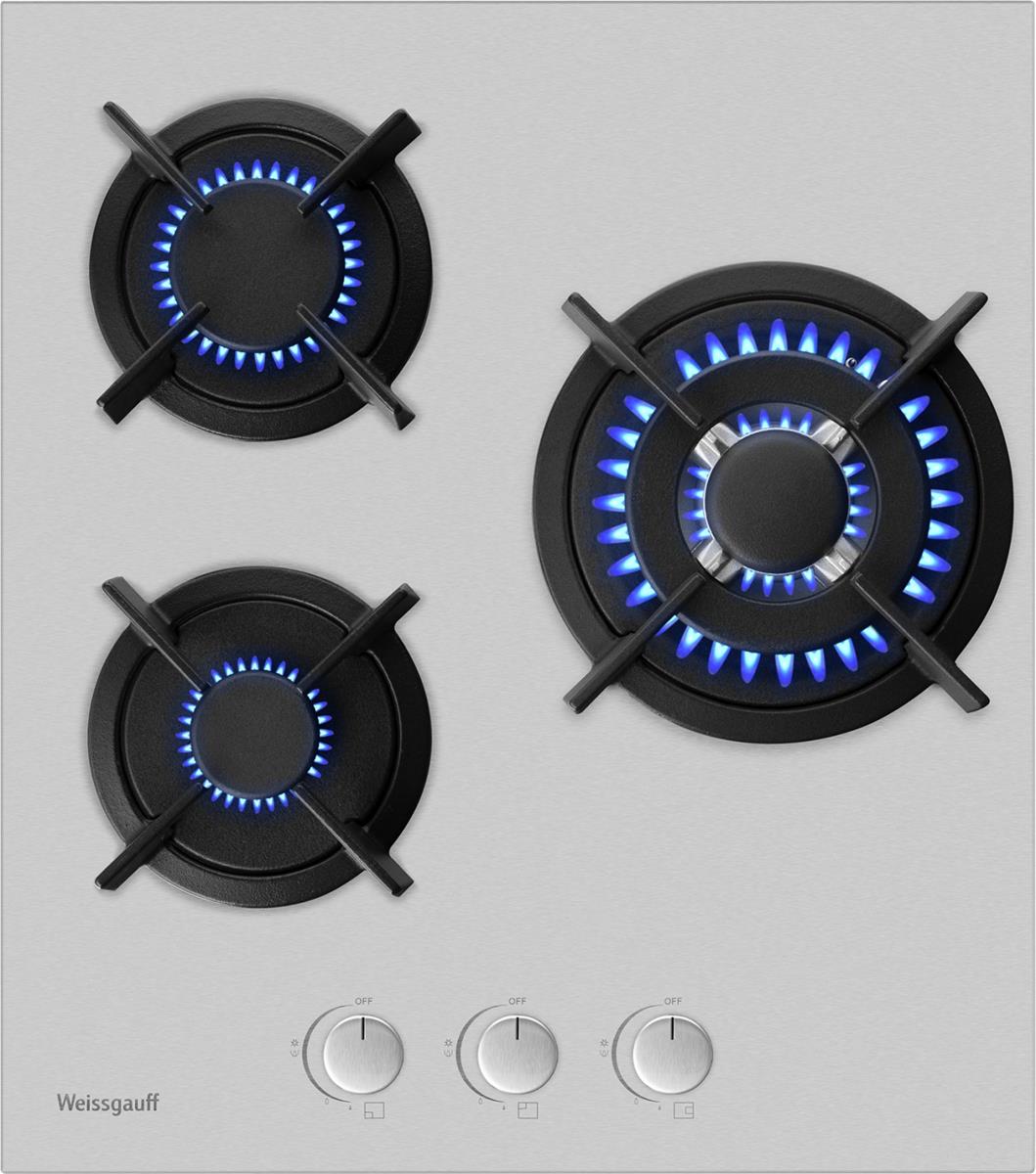 Изображение Варочная панель Weissgauff HGG 431 XR (нержавеющая сталь)
