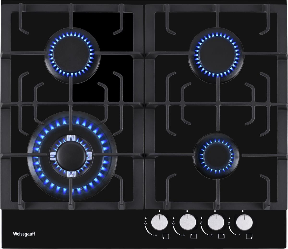 Изображение Варочная панель Weissgauff HGG 641 BV (черный)