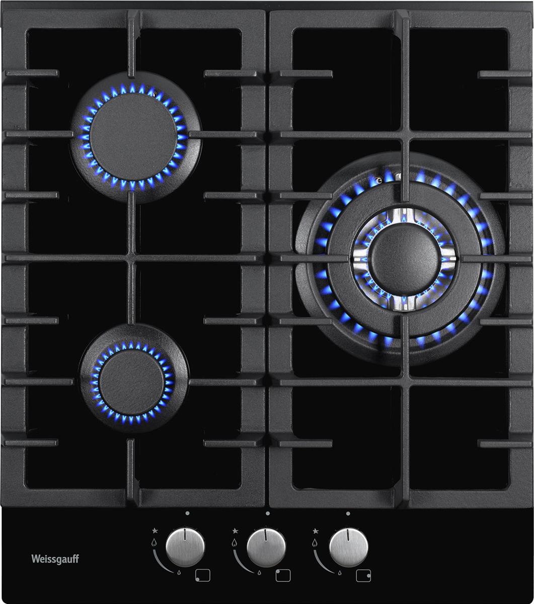 Изображение Варочная панель Weissgauff HGG 451 BFH (черный)