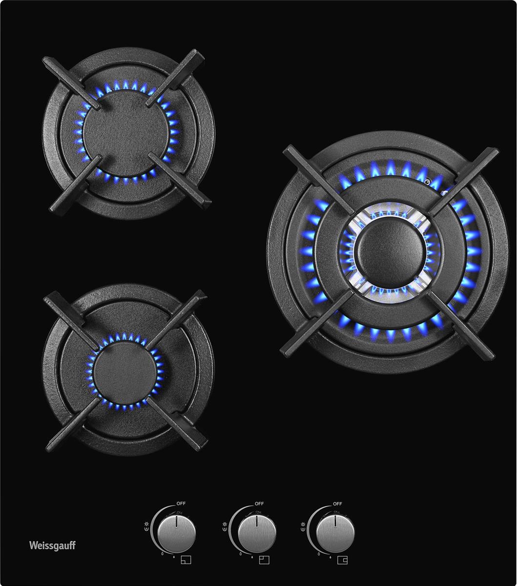 Изображение Варочная панель Weissgauff HGG 451 BGH (черный)