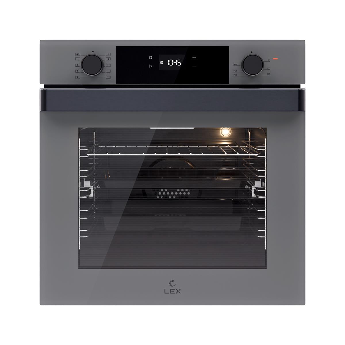 Изображение Духовой шкаф LEX EDP 610 GR WIDE SERIES (72 л , серый)