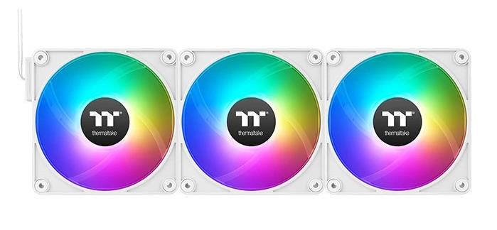 Изображение Вентилятор Thermaltake CT120 EX ARGB Sync PC Cooling Fan White (2000 об/мин , 120x120x25 мм,4-pin PWM)