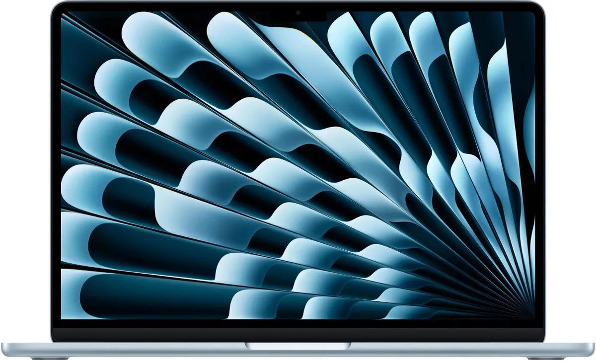 Изображение Ноутбук Apple MacBook Air A3240 (Apple M4 4000 МГц/ SSD 256 ГБ  /RAM 16 ГБ/ 13.6" 2560x1664/VGA встроенная/ macOS) (MC6T4HN/A)