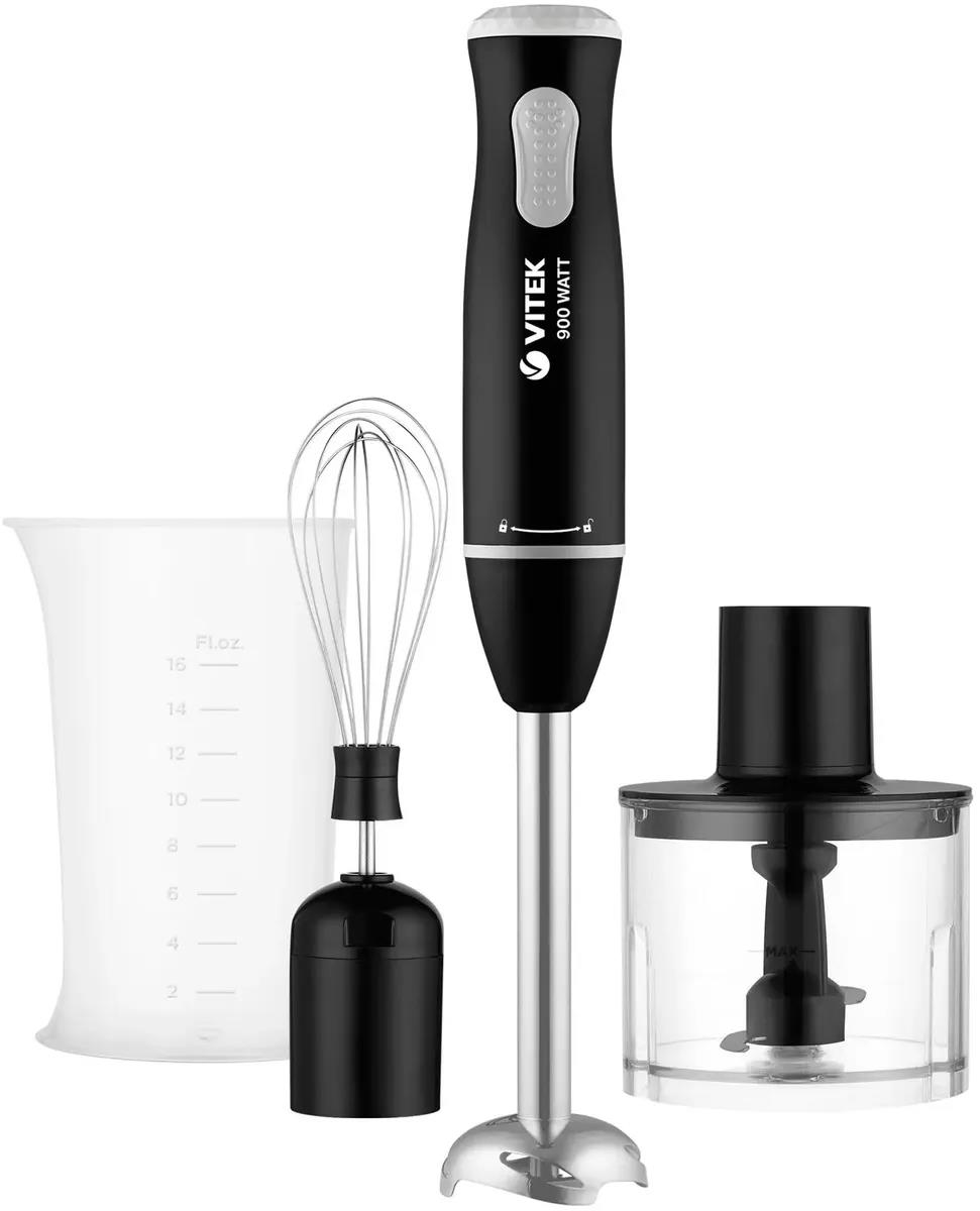 Изображение Блендер VITEK Illusion VT-3404 (погружной/900 Вт/черный)