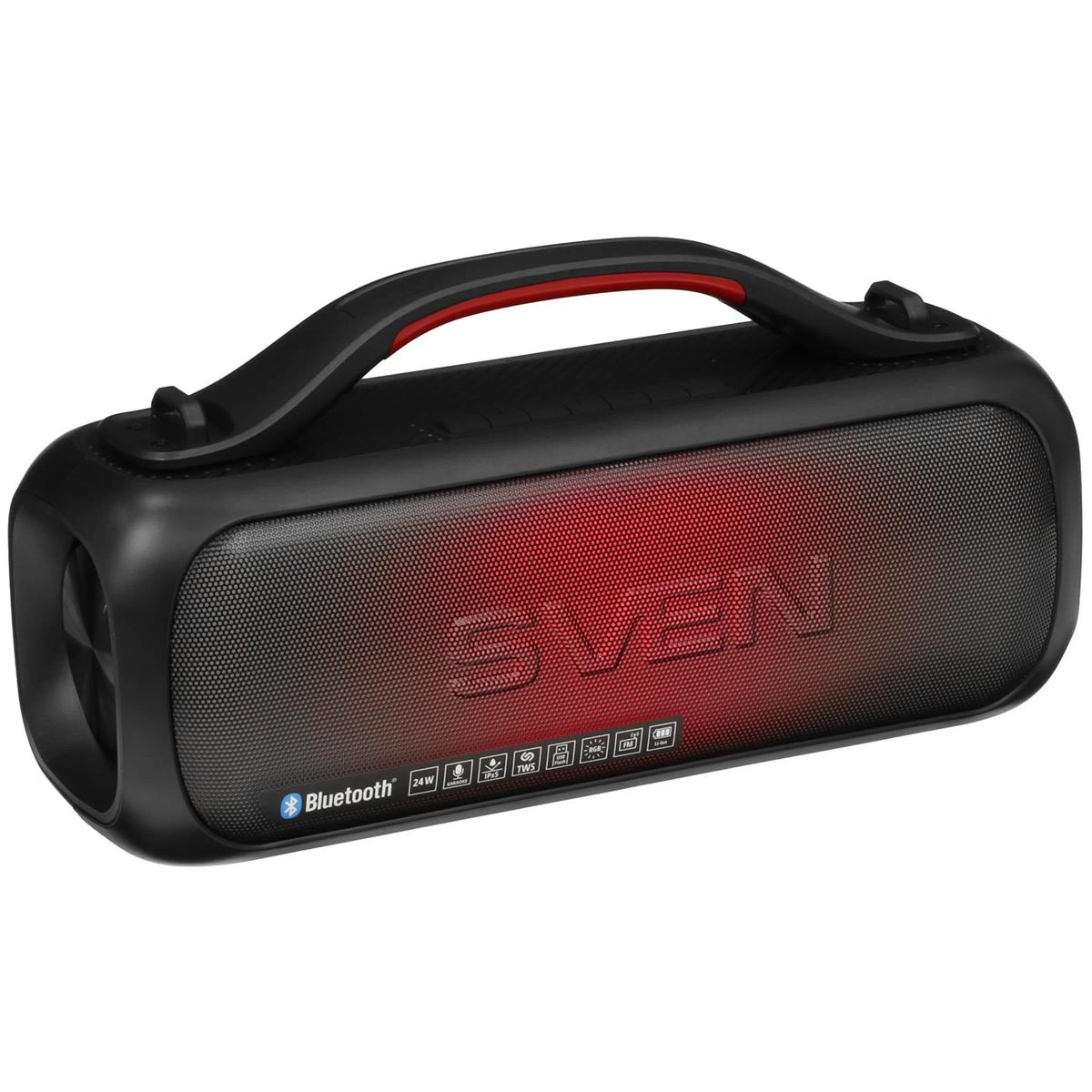 Изображение Портативная акустика Sven PS-360  (24 Вт   черный)