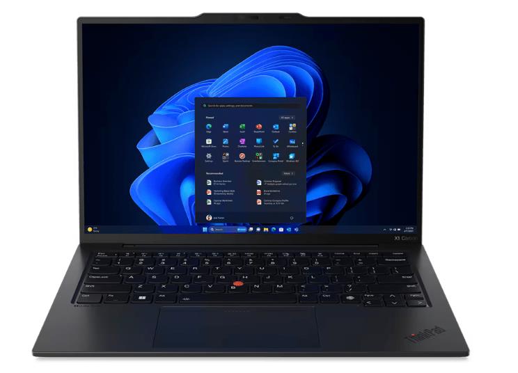 Изображение Ноутбук Lenovo ThinkPad X1 Carbon Gen 12 (Intel 165U 1700 МГц/ SSD 1024 ГБ  /RAM 32 ГБ/ 14" 2880x1800/VGA встроенная/ Windows 11 Pro) (21KDA0LMCD)