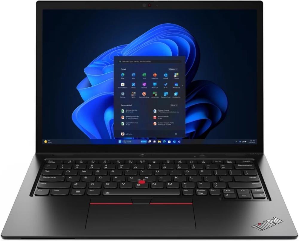 Изображение Ноутбук Lenovo ThinkPad L13 2-in-1 Gen 5 (Intel 135U 1600 МГц/ SSD 512 ГБ  /RAM 16 ГБ/ 13.3" 1920x1200/VGA встроенная/ Windows 11 Pro) (21LNA02DCD)