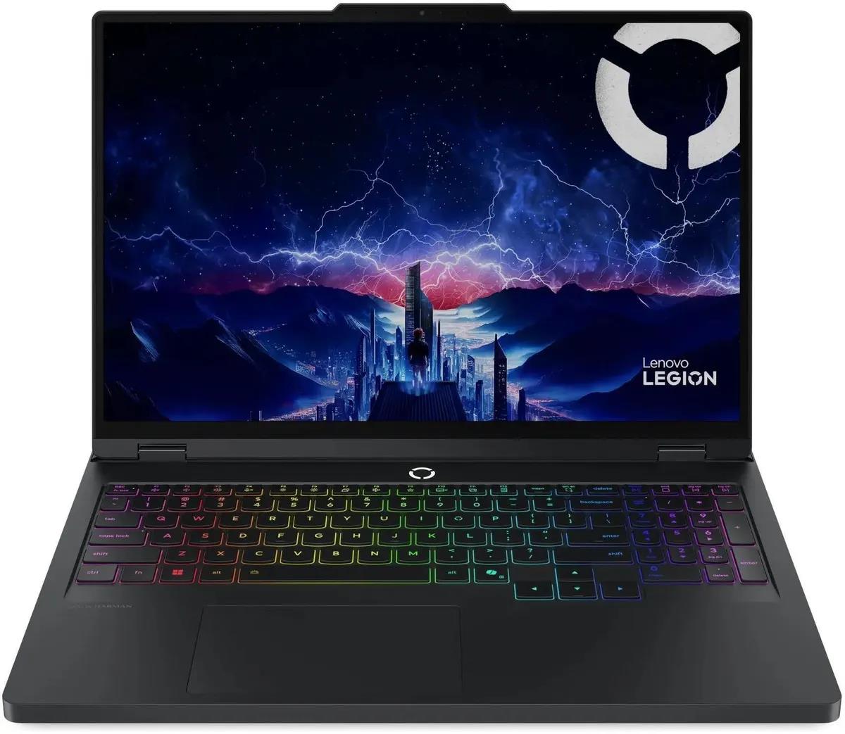Изображение Ноутбук Lenovo Legion Pro 5 16IAX10 (Intel 255HX 2400 МГц/ SSD 1024 ГБ  /RAM 32 ГБ/ 16" 2560x1600/VGA дискретная/ Без ОС) (83F3000WRK)