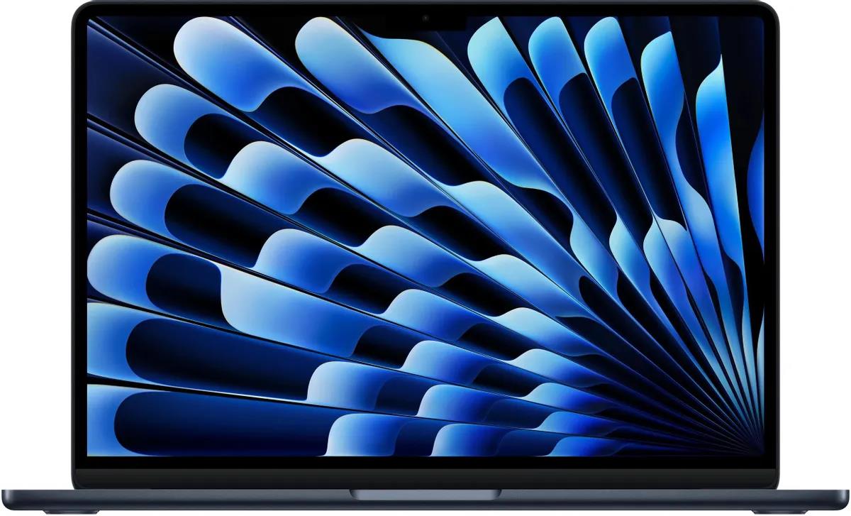 Изображение Ноутбук Apple MacBook Air 13 A3240 (Apple M4 4000 МГц/ SSD 512 ГБ  /RAM 24 ГБ/ 13.6" 2560x1664/VGA встроенная/ macOS) (MC6C4LL/A)