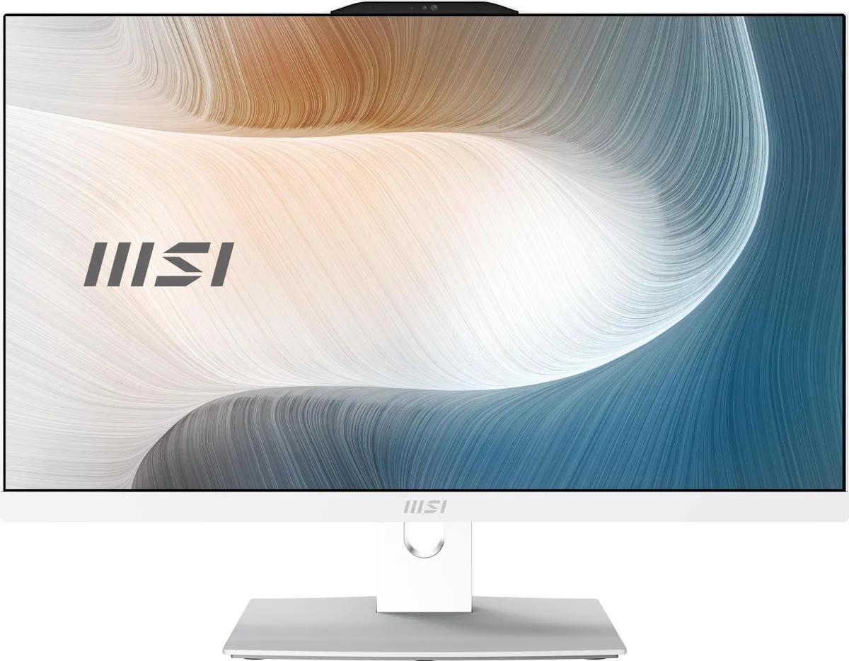Изображение Моноблок MSI Modern AM242P 1M-1020XRU (9S6-AE0722-1020) (23.8"/1.8 ГГц/16 Гб/SSD 512 Гб  нет  Гб/VGA встроенная/Без ОС)