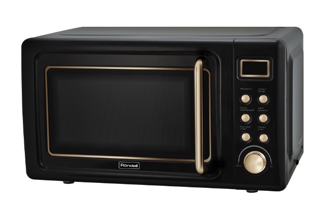Изображение Микроволновая печь Rondell RDE-1850 (800 Вт  20 л  Гриль  черный)